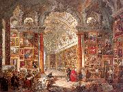 Panini, Giovanni Paolo Interior of a Picture Gallery with the Collection of Cardinal Gonzaga oil painting on canvas